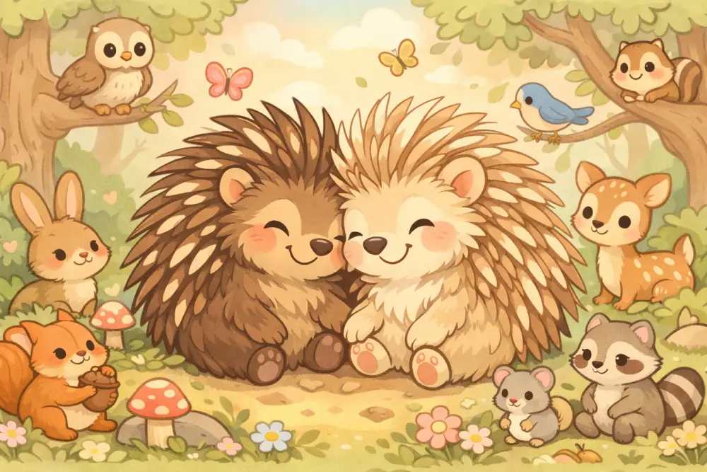 Prickles Porcupine and the Friend Who Didn’t Mind