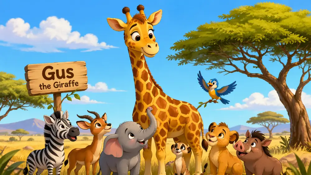 Gus Giraffe’s Gentle Giant Steps